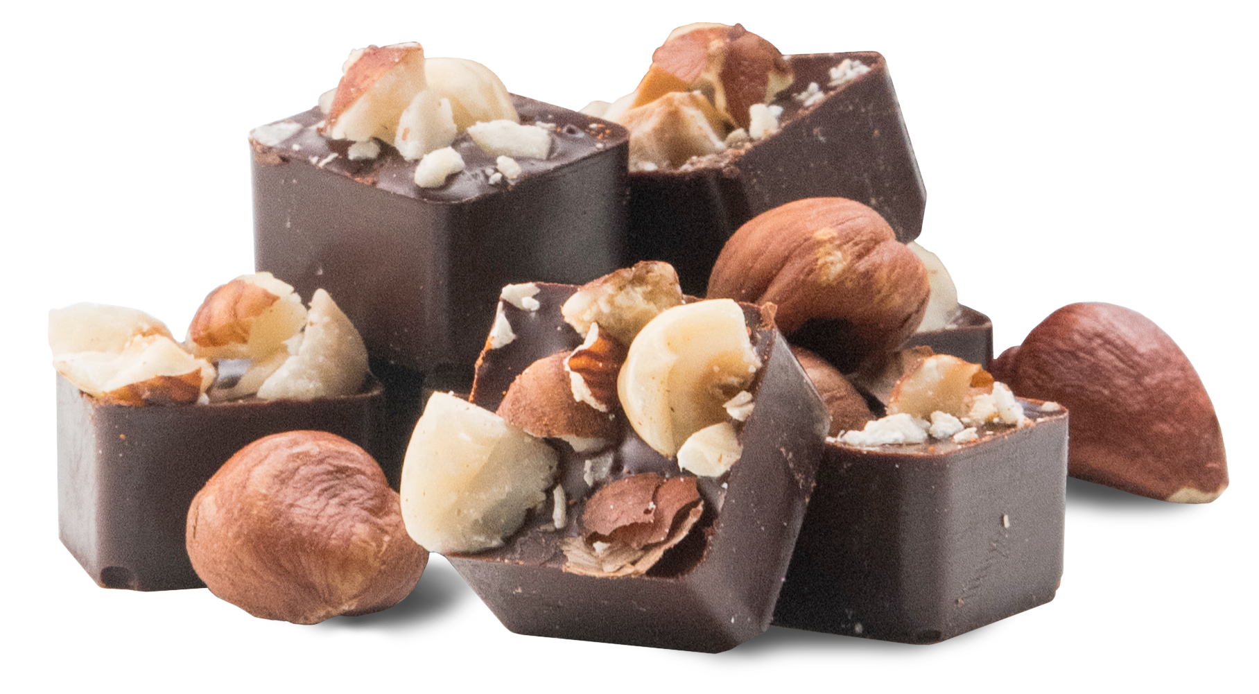 70% Hazelnut Dark Chocolate 4 or 12 pack